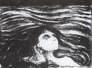 Edvard Munch Love painting